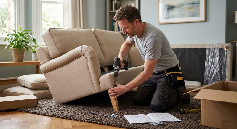 Couch Assembly in Olathe, KS