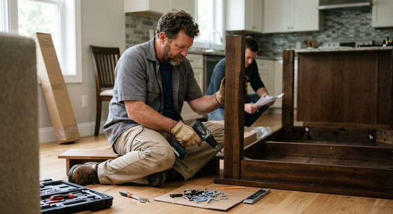 Kitchen Table Assembly in Alpharetta, GA