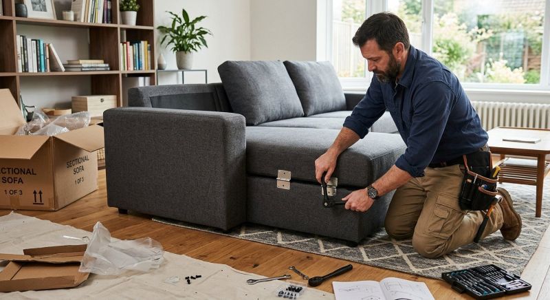 Sofa Assembly in Overland Park, KS