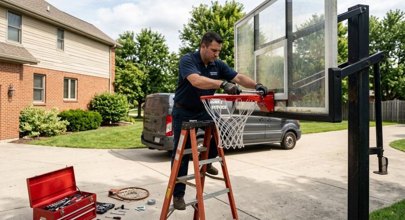 Basketball Goal Repair in Kansas City, KS