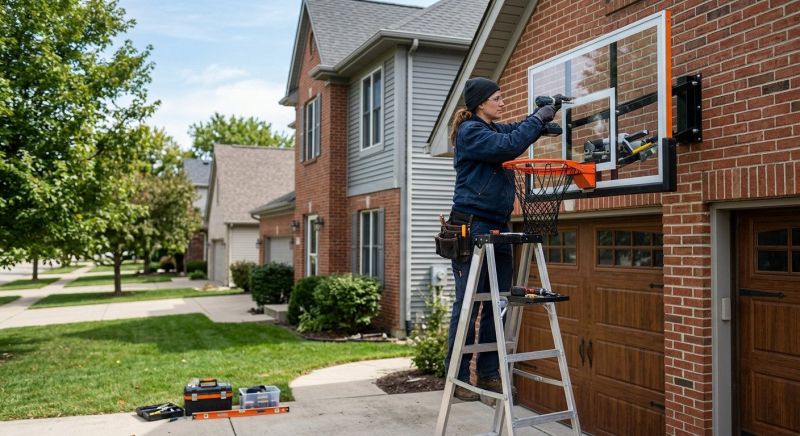Basketball Goal Repair in Kansas City, KS