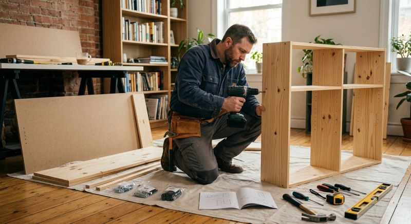 Bookshelf Assembly in Overland Park, KS