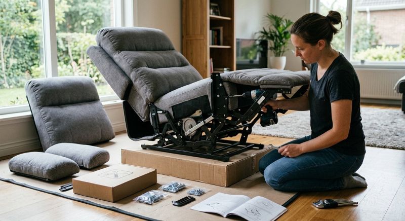 Couch Assembly in Littleton, CO