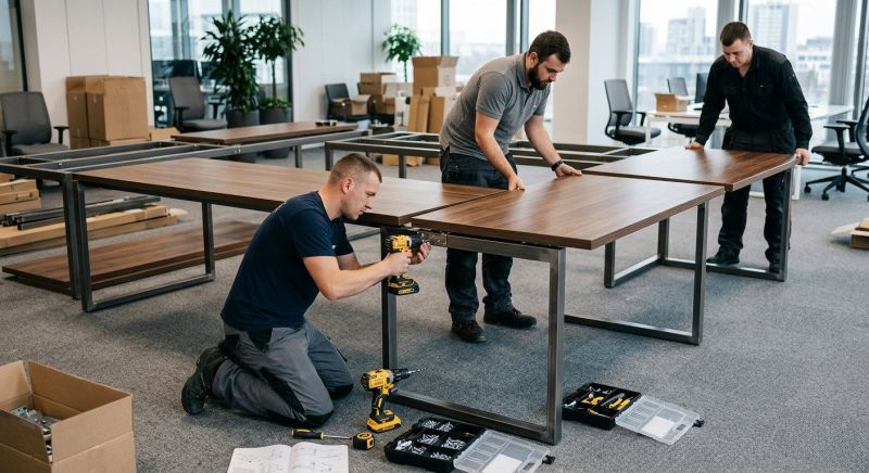 Game Table Assembly in Overland Park, KS