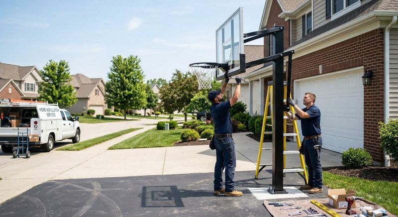 Hoop Mounting Service in Kansas City, KS