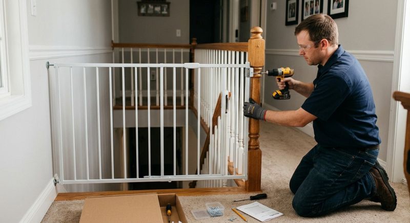 Infant Gate Installation in Alpharetta, GA