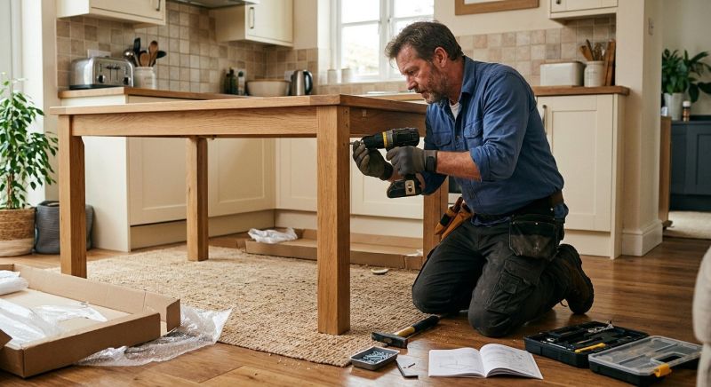 Kitchen Table Assembly in Alpharetta, GA
