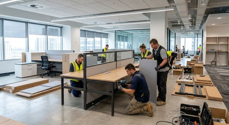 Office Desk Assembly in Denver, CO