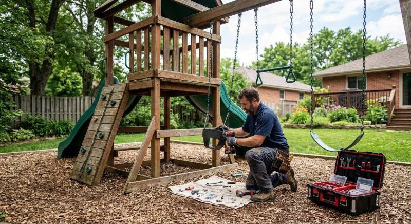 Swing Set Repair in Kansas City, KS