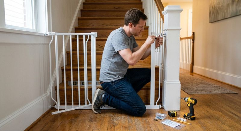 Toddler Gate Installation in Denver, CO