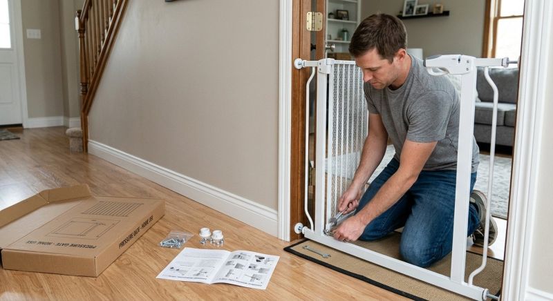 Toddler Gate Installation in Conroe, TX
