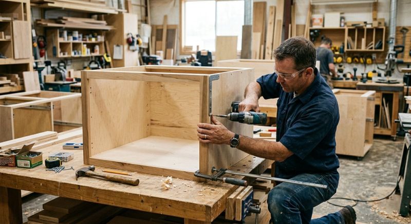 Tv Cabinet Assembly in Denver County, CO