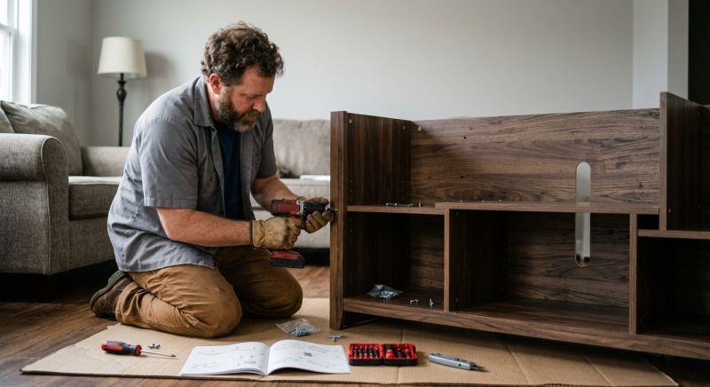 Tv Stand Assembly in Denver County, CO