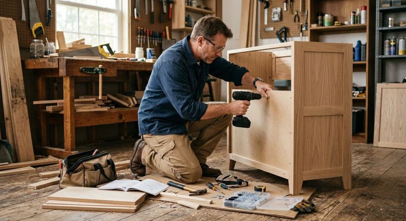 Wood Furniture Assembly in Denver County, CO